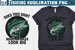 Fishing sublimation design | Fishing clipart Product Image 1