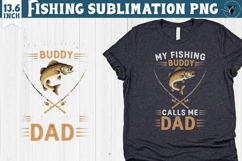 Fishing sublimation design | Fishing clipart Product Image 1