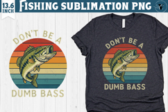 Fishing sublimation design | Fishing clipart Product Image 1