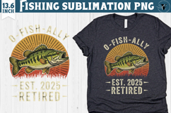 Fishing sublimation design | Fishing clipart Product Image 1