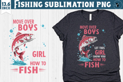 Fishing sublimation design | Fishing clipart Product Image 1