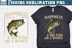 Fishing sublimation design | Fishing clipart Product Image 1