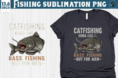 Fishing sublimation design | Fishing clipart Product Image 1
