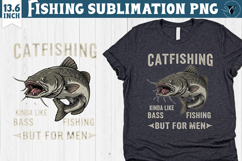 Fishing sublimation design | Fishing clipart Product Image 1
