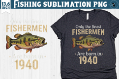 Fishing sublimation design | Fishing clipart Product Image 1