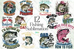 Fishing Quotes Sublimation Clipart Product Image 1
