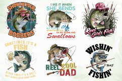 Fishing Quotes Sublimation Clipart Product Image 3