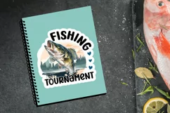 Fishing tournament Stickers PNG Product Image 2