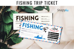 Printable Fishing Trip Ticket Canva Editable Templates Product Image 6
