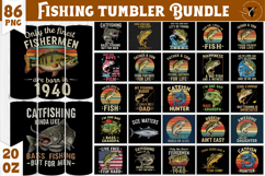 Tumbler Sublimation bundle | Fishing | Fishing lover gift Product Image 1