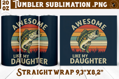 Tumbler Sublimation | Fishing | Fishing lover gift Product Image 1