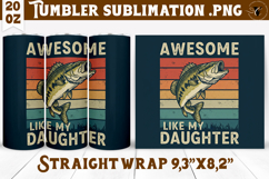 Tumbler Sublimation | Fishing | Fishing lover gift Product Image 1