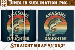 Tumbler Sublimation | Fishing | Fishing lover gift Product Image 1