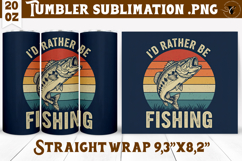 Tumbler Sublimation | Fishing | Fishing lover gift Product Image 1