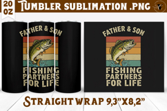 Tumbler Sublimation | Fishing | Fishing lover gift Product Image 1