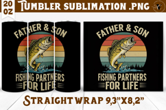Tumbler Sublimation | Fishing | Fishing lover gift Product Image 1