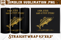 Tumbler Sublimation | Fishing | Fishing lover gift Product Image 1