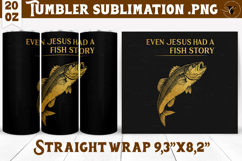 Tumbler Sublimation | Fishing | Fishing lover gift Product Image 1