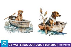 Dog Pet Art,Dog Clip Art Bundle,Australian Shepherd,Watercolor  Bundle,beagle,beagle puppy,watercolor beagle,watercolor dog,dogs art,digital download,fishing ephemera,vintage angling,fishing rod pole,reel png jpg svg