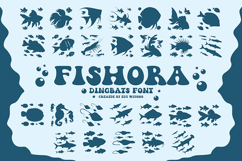 Fishora Dingbats Font Product Image 1