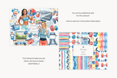 GlamArtZhanna, Fitness paper, Fitness pattern, Fitness background, Gym paper, Gym pattern, Gym background, Sport  paper, Sport pattern, Sport background, Workout paper, Workout pattern, Workout background, Self care pattern