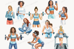 GlamArtZhanna, Fitness girl clipart, Fitness clipart, Gym clipart, Sport clipart, Gym Girls clip art, Work Out clipart, Sports Girl Clipart, Sports Girl png, Workout clipart, Fitness girl png, Black Gym Girl png, Self care clipart, Self care png