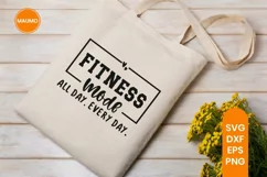 Fitness mode, gym svg sports quote Product Image 2