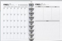 Letter Size Fitness Planner Product Image 3