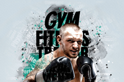Fitness Trainers Text Photo Effect Product Image 7