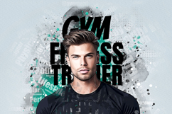 Fitness Trainers Text Photo Effect Product Image 9