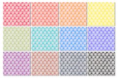 Five petal flowers pattern skinny tumbler wrap sublimation Product Image 5