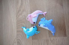 Dolphin Keychain Crochet Pattern Product Image 3