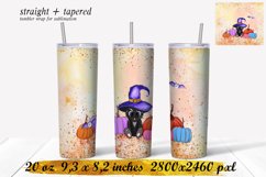 Halloween Sublimation tumbler,Pumpkin Sublimation Design Product Image 1