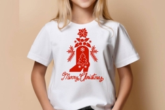 Cowboy Christmas Bundle SVG Western Xmas Rodeo Silhouette Product Image 3