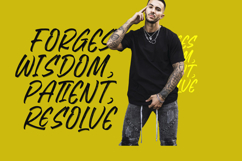 Flackin Bruska Modern Brush Font Product Image 2