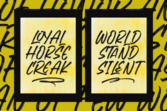 Flackin Bruska Modern Brush Font Product Image 4