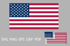 American Flag, USA Vector Product Image 1