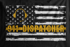 Flag 911 Dispatcher Horizontal Product Image 2