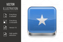 Metal icon of Somalia Product Image 1