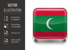 Metal icon of Maldives Product Image 1