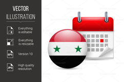 Icon of National Day in Syria Product Image 1
