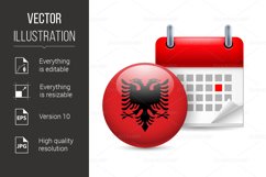Icon of National Day in Albania Product Image 1