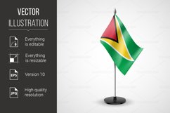 Table flag of Guyana Product Image 1