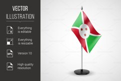 Table flag of Burundi Product Image 1