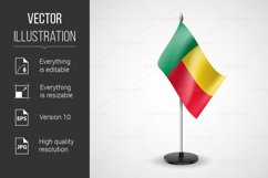 Table flag of Benin Product Image 1