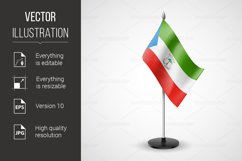 Table flag of Equatorial Guinea Product Image 1