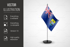 Table flag of Saint Helena, Ascension and Tristan da Cunha Product Image 1