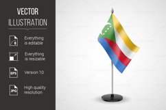 Table flag of Comoros Product Image 1