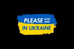 Flag ukraine with text please stop war in ukraine design Product Image 2
