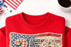 USA 250th Anniversary PNG, America 250 Flag 1776-2026 Product Image 6